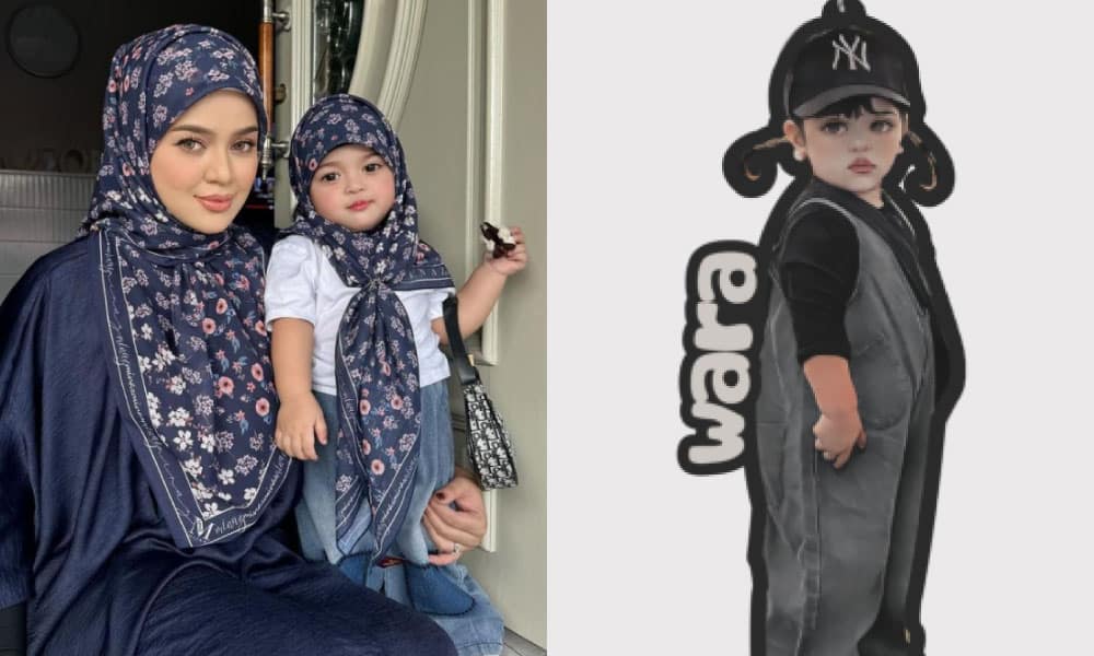 Netizen bimbang 'keychain' wajah anak jadi mangsa 'pedophiles', ini apa yang MUA Bellaz buat