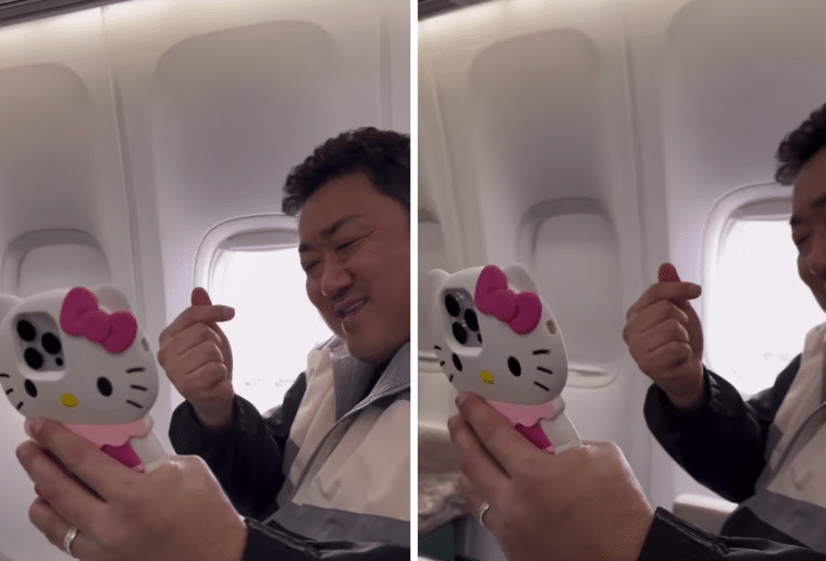 Netizen terhibur tengok 'casing' telefon pelakon ini, siap ada yang cop tak padan dengan watak 'brutal'