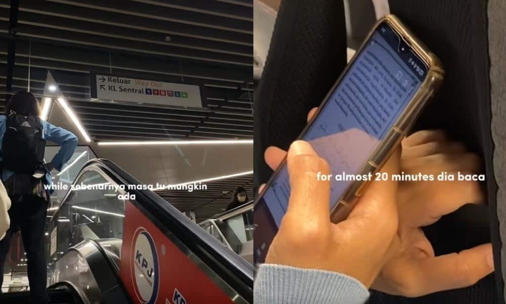 Pemuda guna MRT pergi kerja ini insaf dengan tindakan seorang wanita, bukti sebenarnya ada saja masa