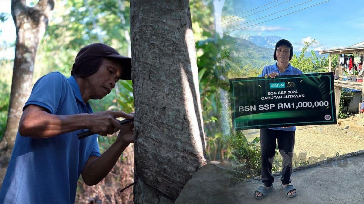 Rasa macam mimpi Penoreh getah menang RM1 juta dah boleh tukar gaya jalan