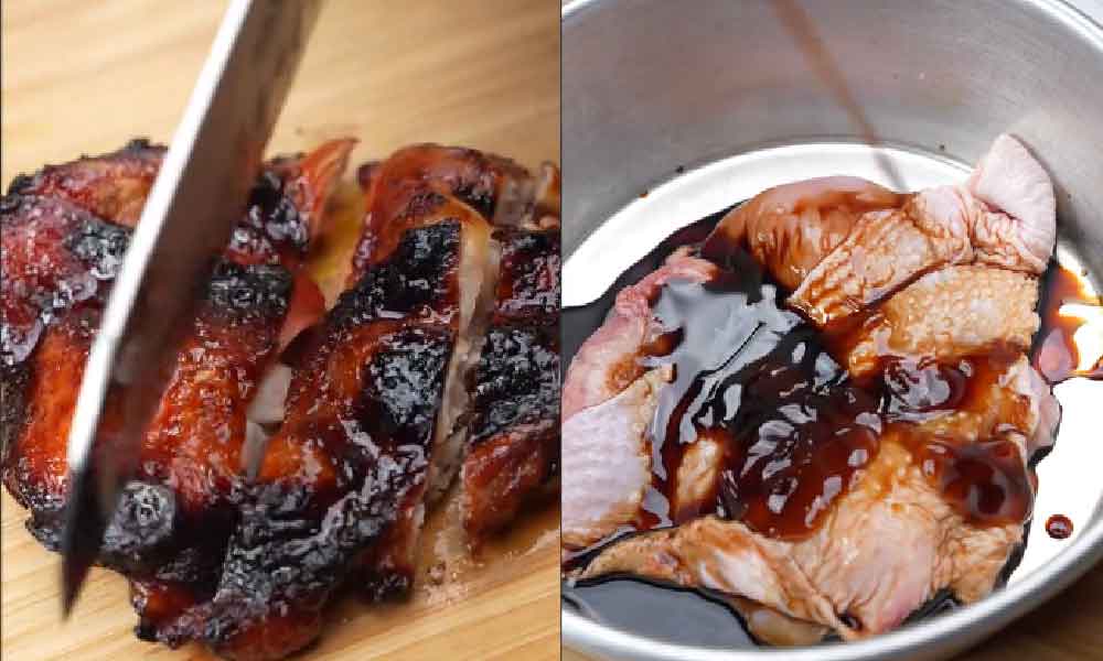 Resepi ayam bakar air fryer ni mudah dan sedap rasanya