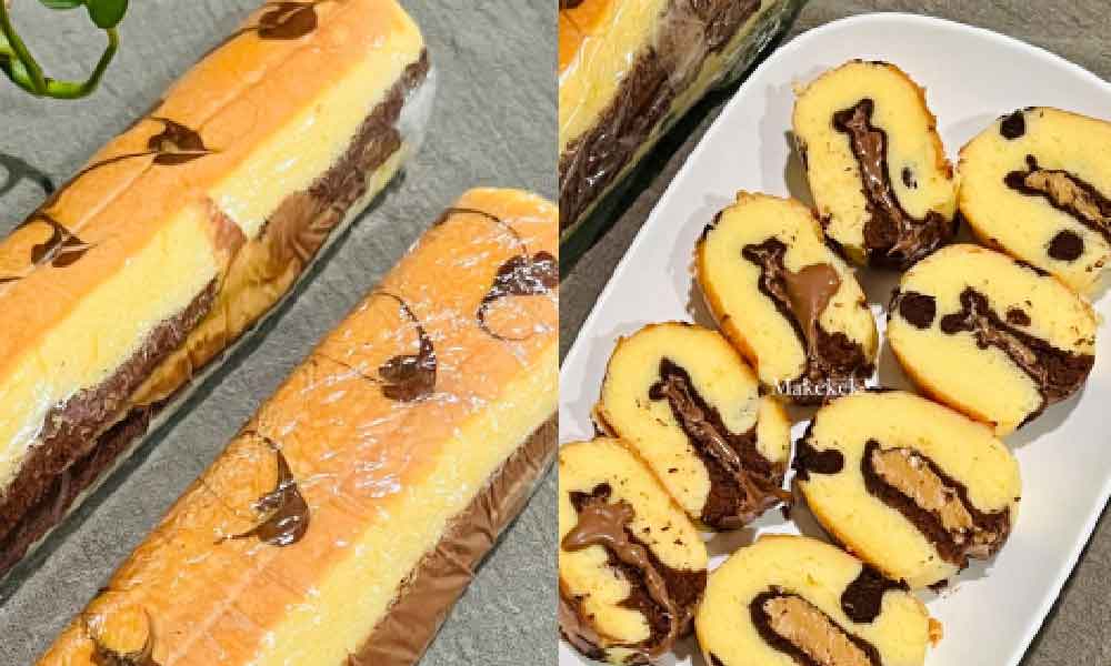 Resepi kek tapak kuda yang sedap dan lebut, inti meleleh