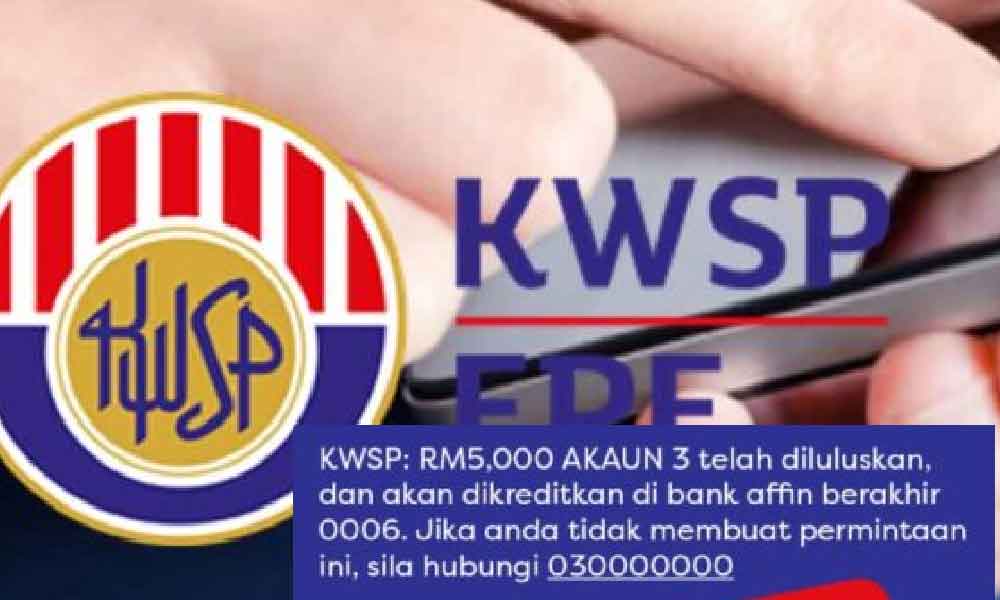 KWSP tidak hantar sebarang SMS pasal pemindahan Akaun Fleksibel ini sebanya