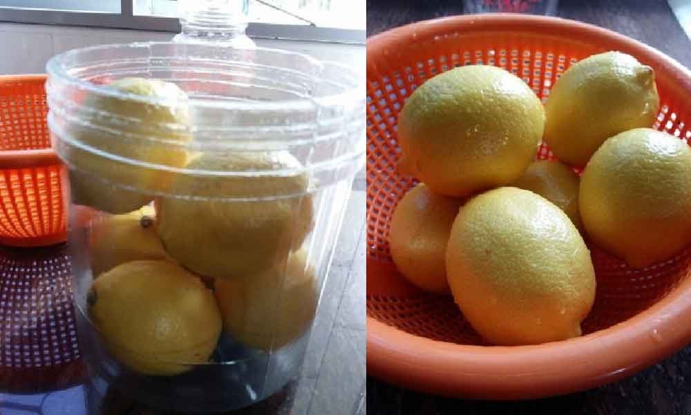 Lelaki kongsi tip simpan lemon supaya tahan lama