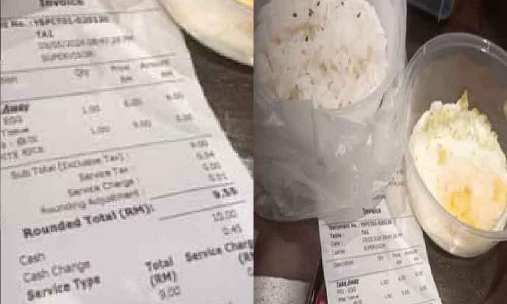 Peniaga kedai makan caj dekat RM10, Pelanggan terkejut order nasi putih dan telur mata