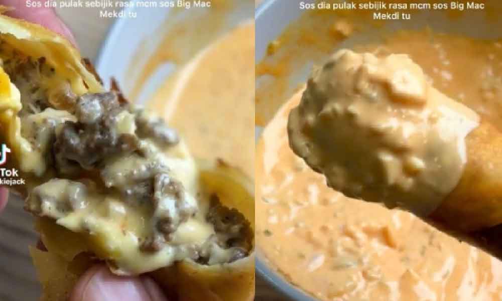Resepi popia ‘Big Mac’ raih lebih 1 juta tontonan di TikTok