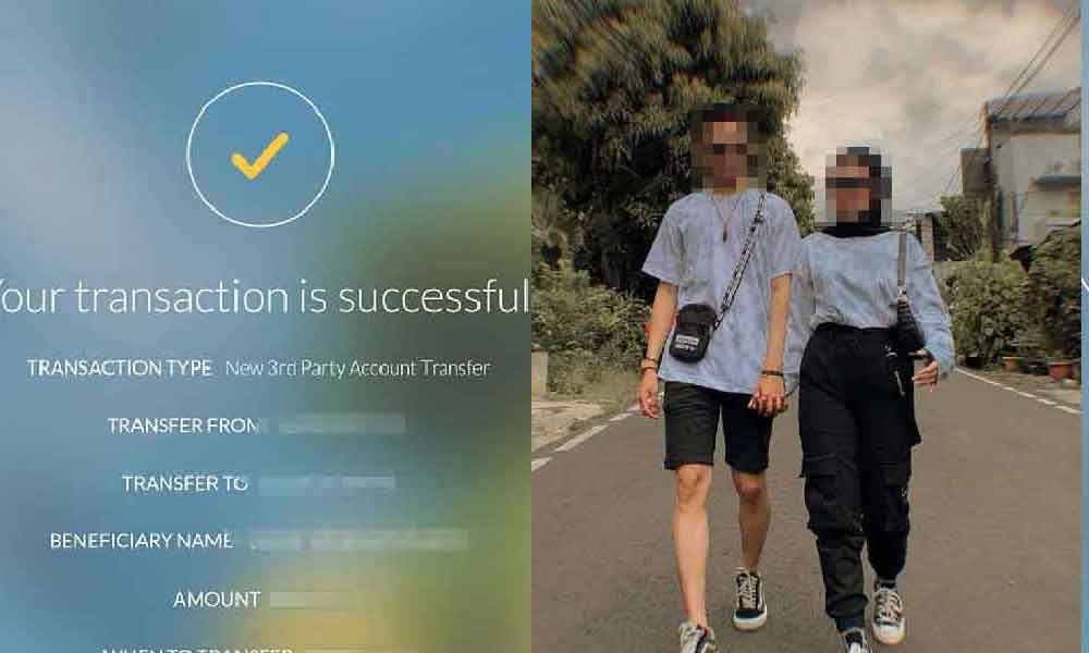 Pasangan suami isteri selamba buat transaksi RM34K guna telefon jumpa tepi jalan, ini yang dibelinya