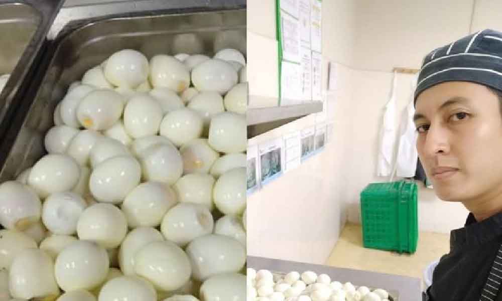 Chef ini kongsikan tips, dalam masa 2 jam boleh ‘settle’ 1,500 biji telur