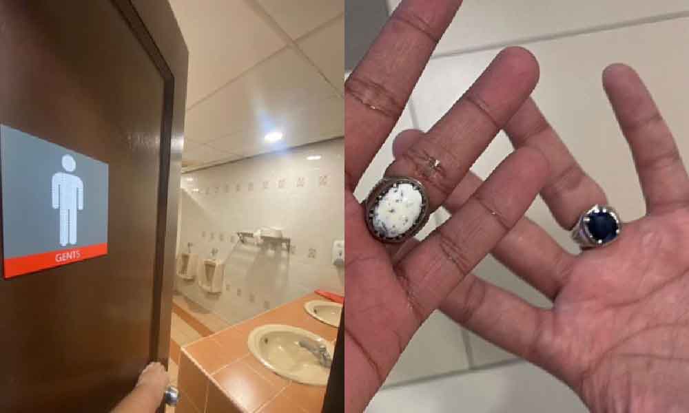 Hati-hati kalau nampak lelaki terbalikkan cincin ketika masuk tandas, ini sebabnya