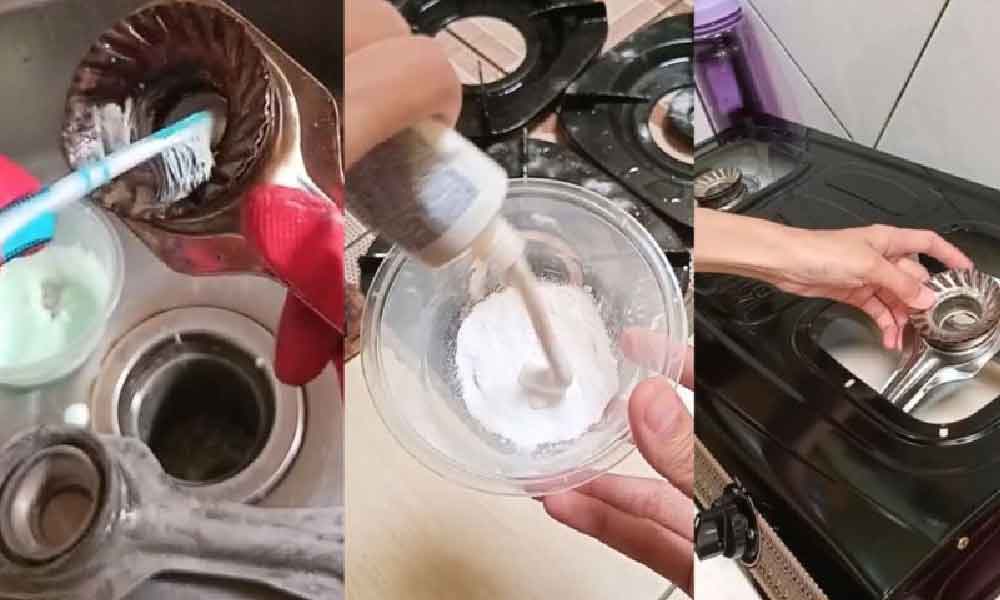 Guna 3 bahan ini masa nak cuci dapur, pasti berkilat macam baru beli