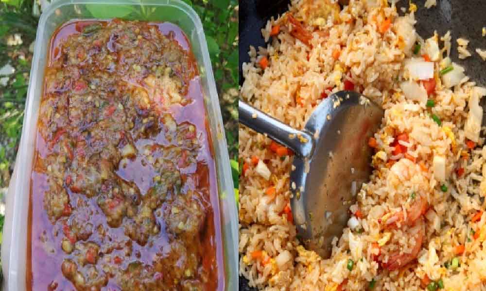 Rahsia buat pes nasi goreng, tinggal nak masukkan nasi dan sayur je