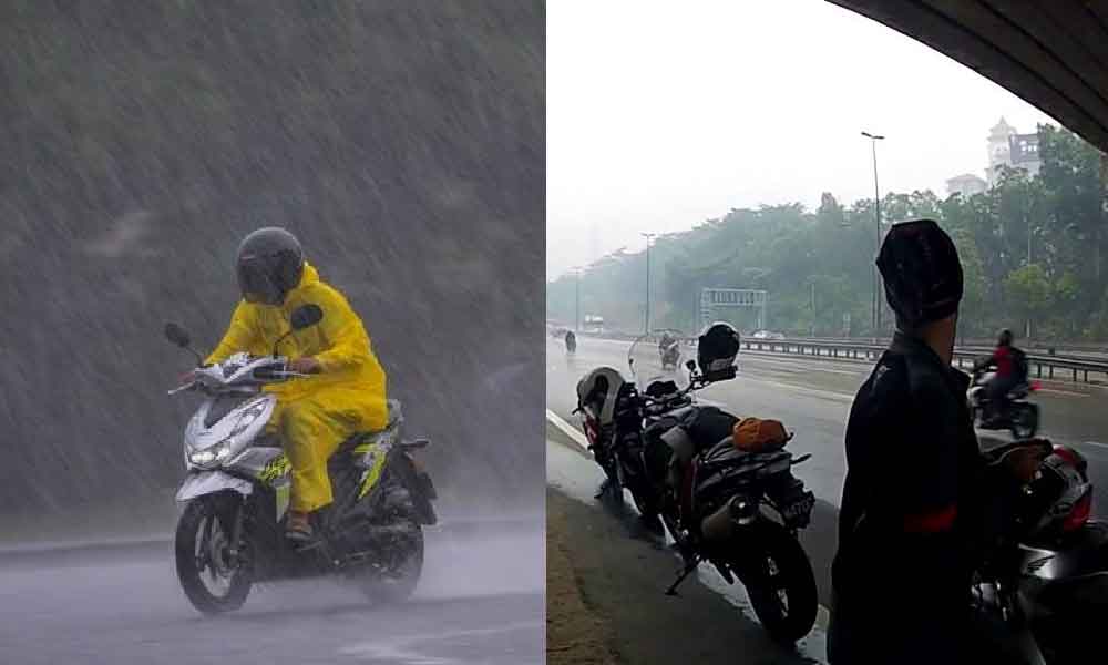 5 cara boleh DIY untuk bagi visor licin tanpa dihalangi air bila ride