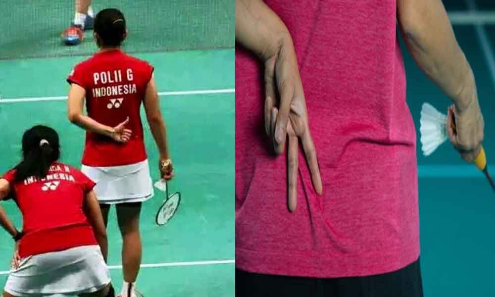 Pemain badminton ini dedah maksud isyarat tangan yang sering digunakan