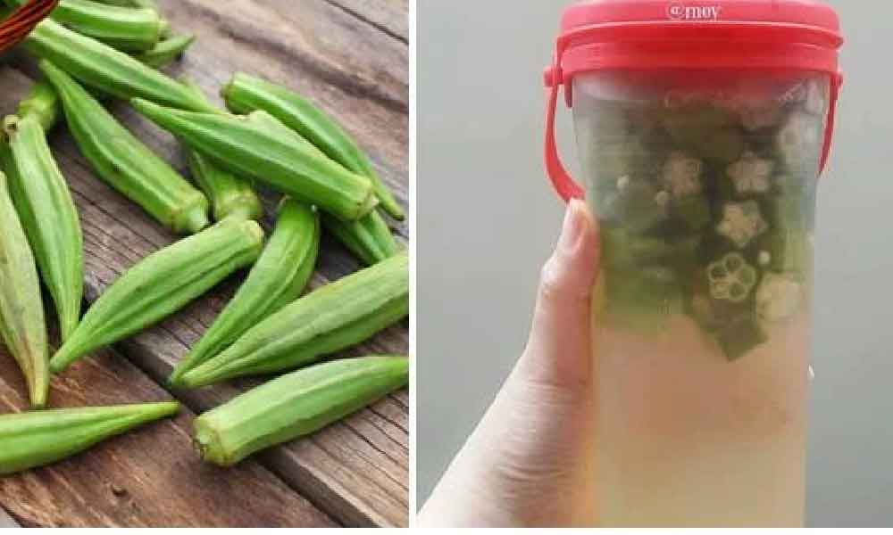 Mudah rupanya nak turunkan kolesterol, cubalah petua minum air rendaman bendi