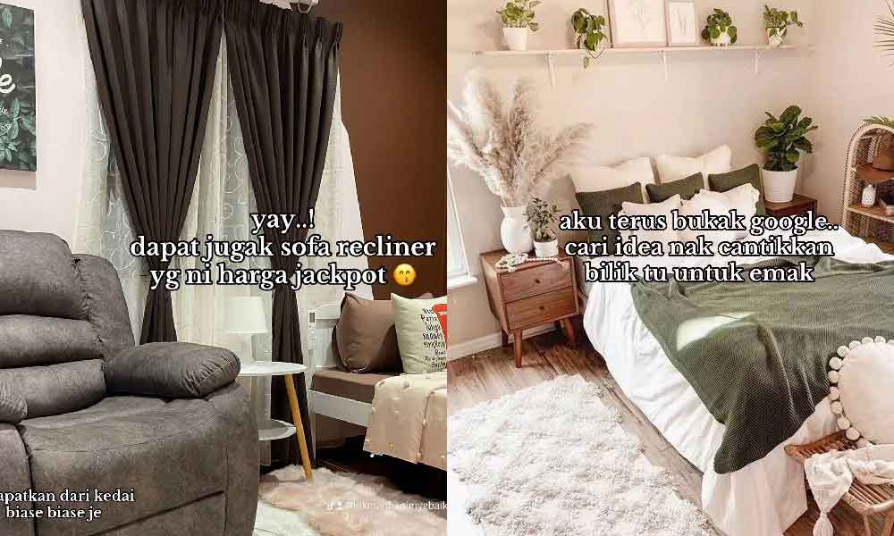 Lelaki ‘Make Over’ bilik sewa jadi macam hotel untuk ibunya