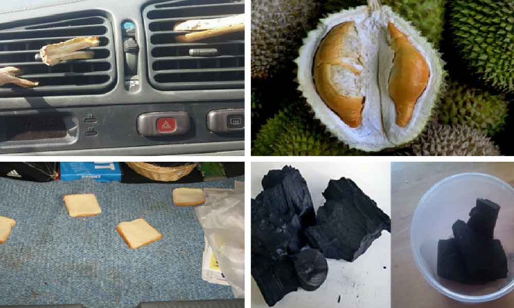 Cara hilangkan bau durian dalam kereta
