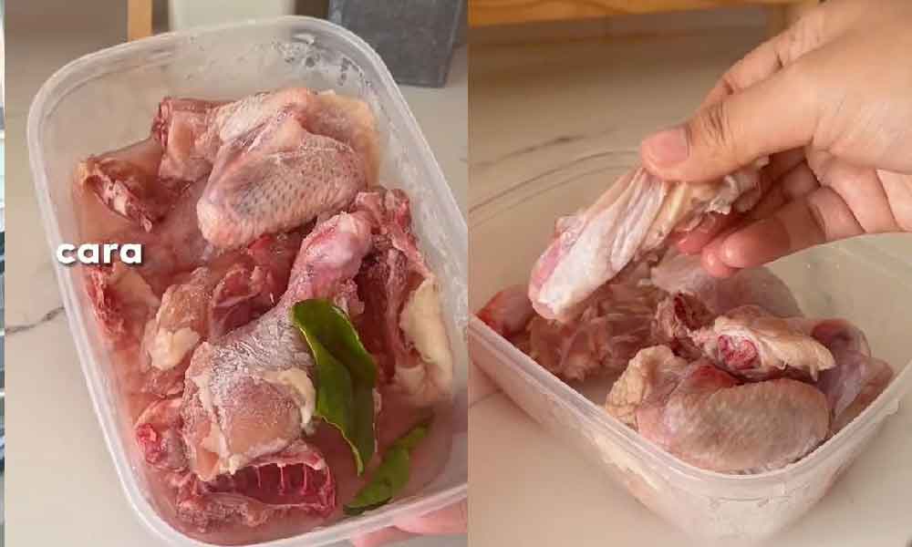 Terkejar-kejar balik kerja dan ambil anak balik sekolah? Ini cara defrost ayam tak sampai 10 minit