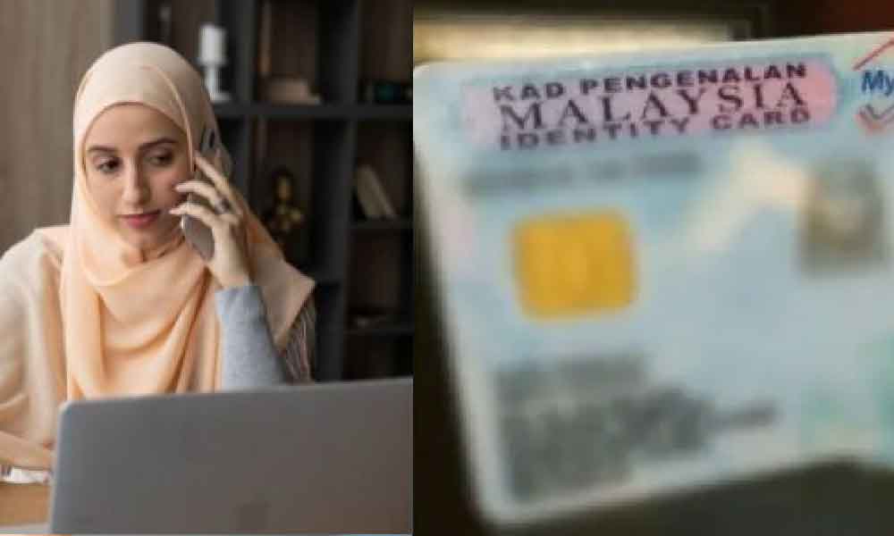 Baru tahu rupanya boleh tukar ic rosak dengan hanya 1 panggilan telefon sahaja
