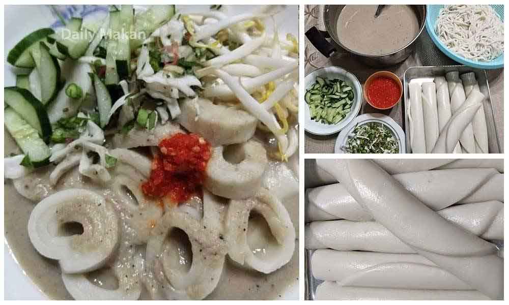 Resepi laksam yang lembut dan kuah lemak berkrim bila rasa konfem tambah