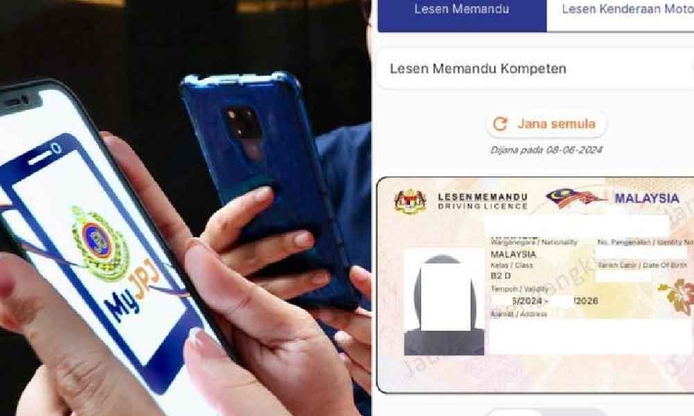 Dijamin 15 minit siap, ini 6 langkah mudah renew lesen atas talian