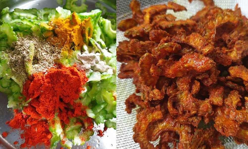 Mamak kongsi perapan rahsia peria goreng, tak sangka guna 7 bahan je