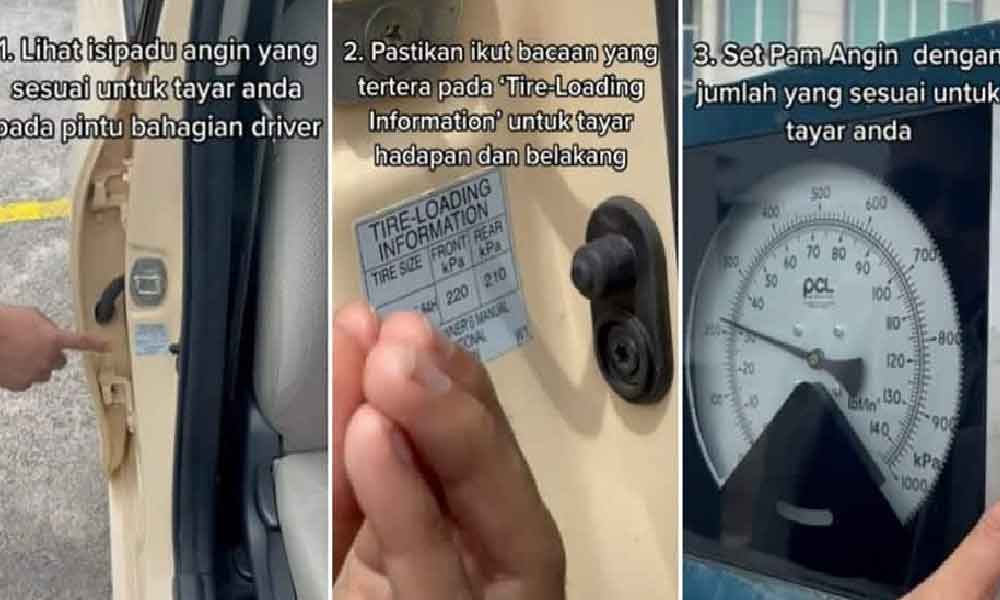 Cara pam tayar kereta yang sebenar, ramai terlupa step ini sebelum pam tayar