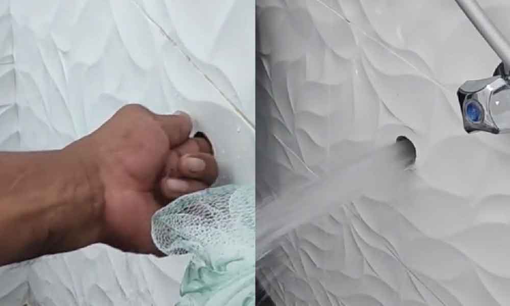 Baru tahu rupanya dengan satu jari boleh buat tekanan air di rumah kuat tanpa guna pam