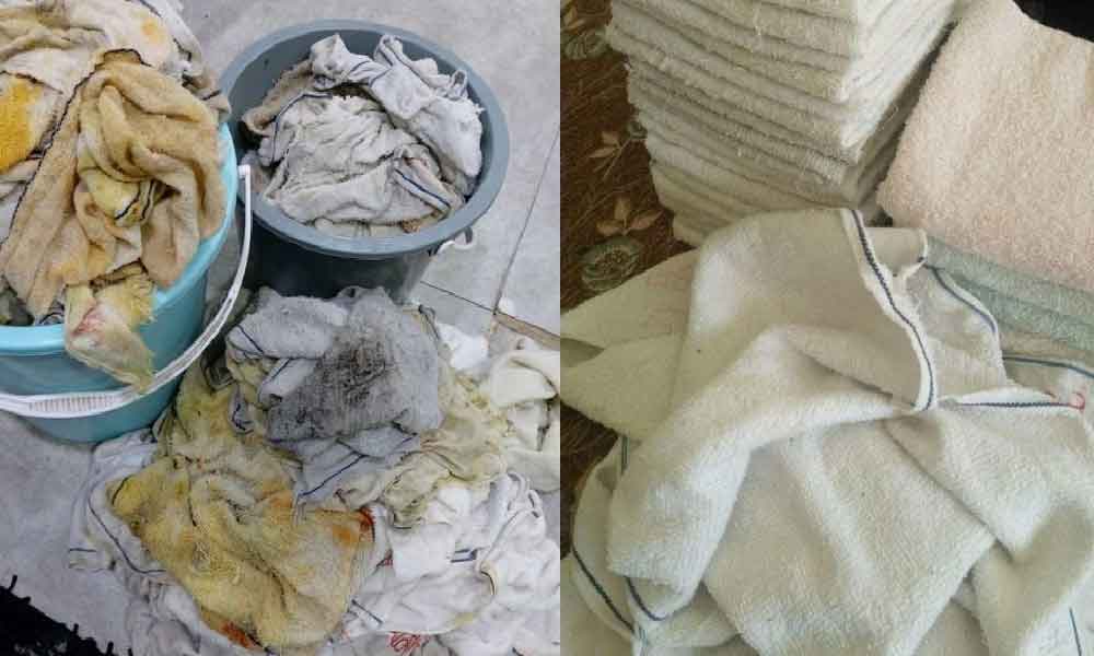 Kain lap kotor jangan buang terus, ini tips mudah ‘confirm’ terus putih hilang dosa