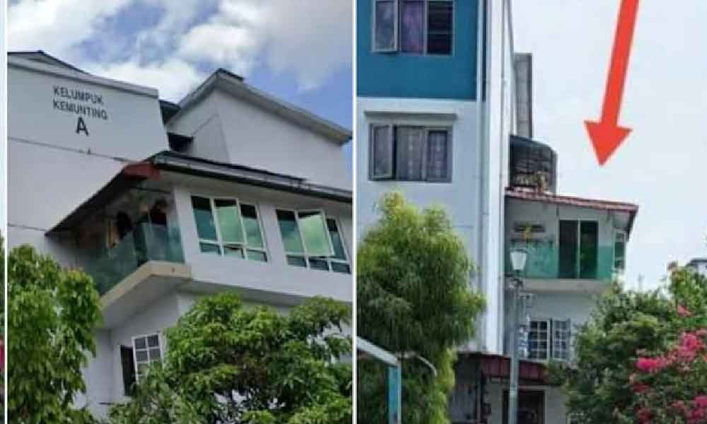 Pemilik flat berselera kondo selamba 'extend' siap tambah beranda