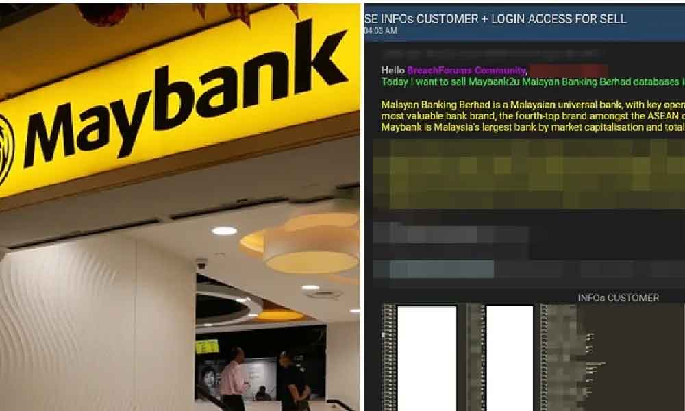 22 juta data pelanggan bocor di ‘Dark Web’, ini penjelasan Maybank