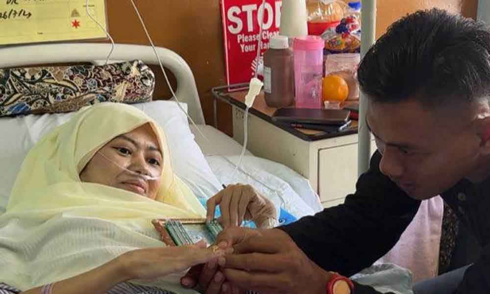 Pasangan kanser paru-paru tahap 4, lelaki nekad percepatkan tarikh nikah