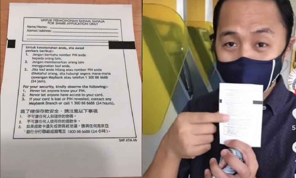 Tak sangka! Rupanya ini rahsia yang ada pada resit ATM, rugi kalau buang