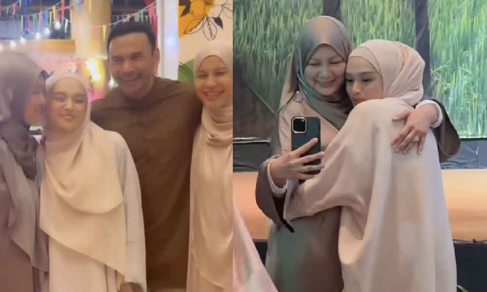 Abby Abadi tiba-tiba peluk model dalam sesi photoshoot, rupanya rindu lama tak jumpa Marissa