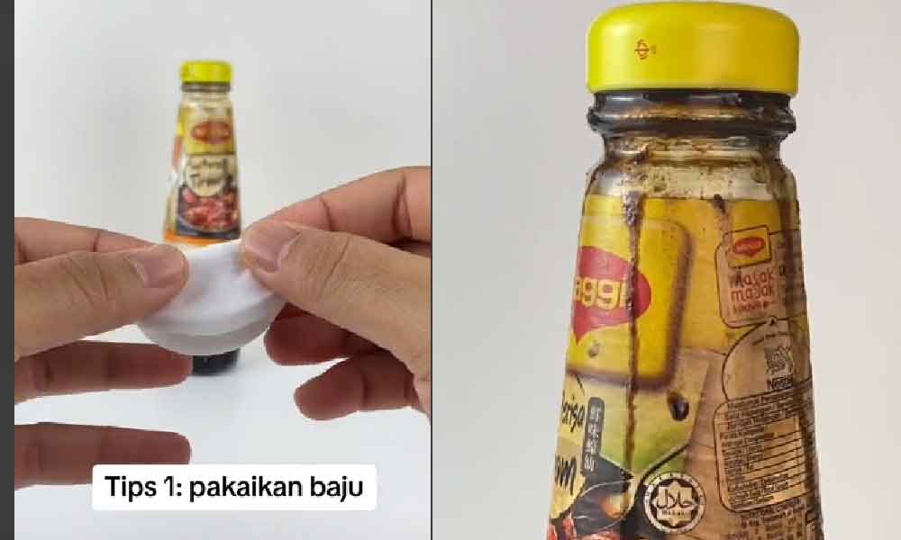 Rimas botol sos botol comot? Guna satu bahan ni, ‘confirm’ jadi