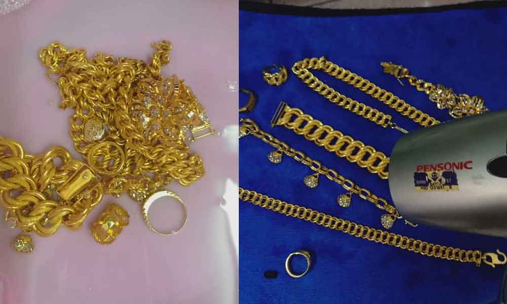 Wanita kongsi cara betul cuci emas, buat sendiri je di rumah