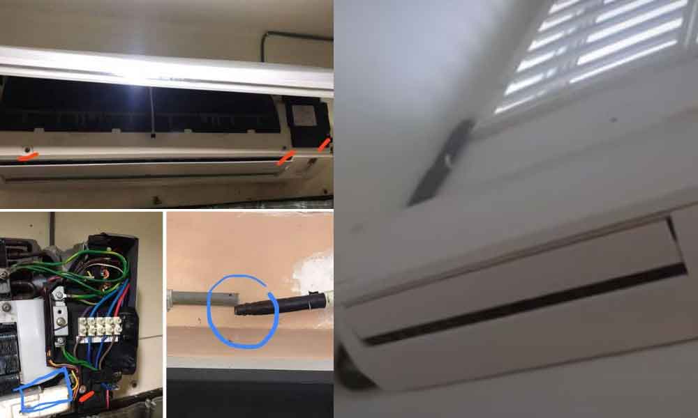 Air menitis dari aircond, boleh baiki sendiri, senang ikut sahaja cara ini