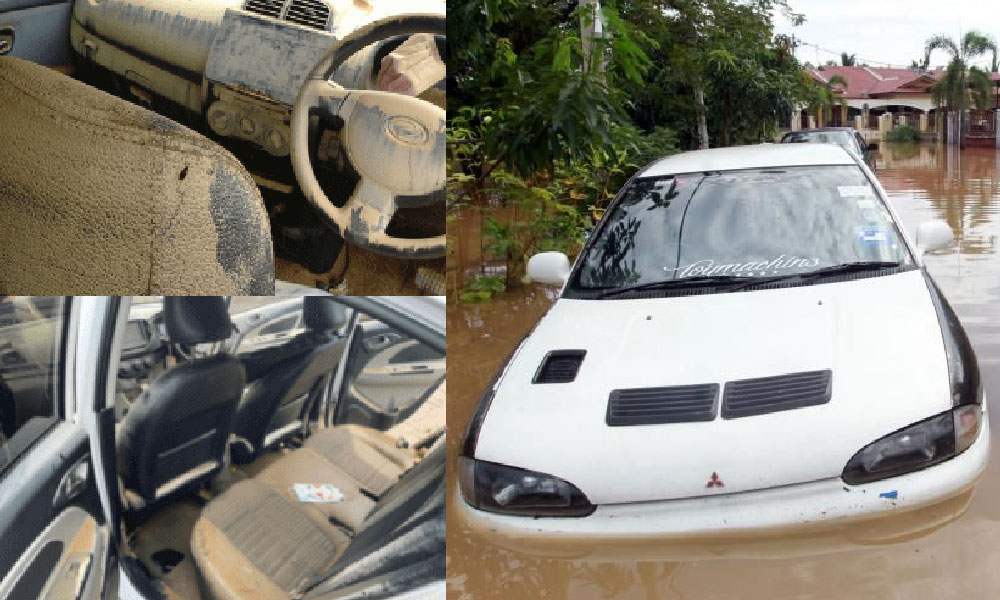 Elak jadi besi buruk! Ini yang perlu anda lakukan jika kereta tenggelam banjir