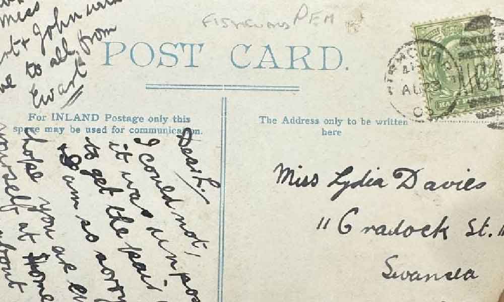 Poskad akhirnya sampai kepada penerima selepas 121 tahun dipos