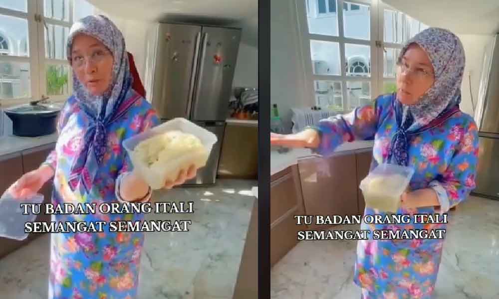 'Sebab tu orang Itali badan semangat' Tunku Azizah dedah dalam tepung rupanya ada getah