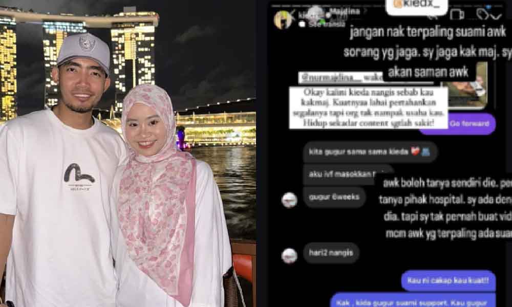 Fitnah abai isteri pertama, Abang Tesla nak saman Kieda Crepe