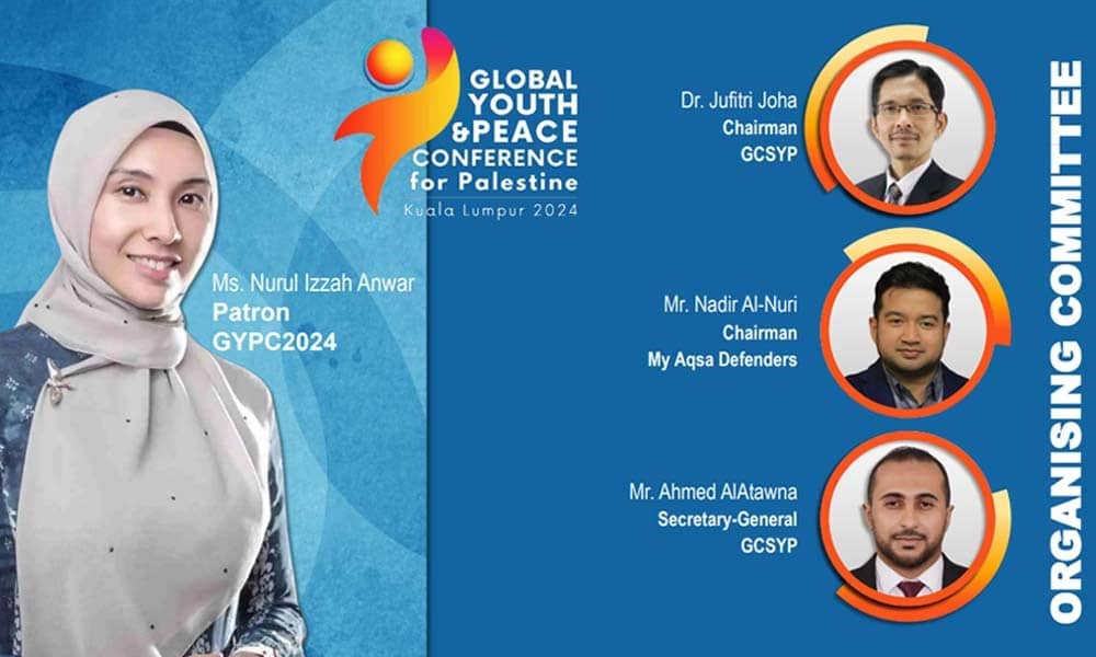 GYPC 2024 angkat peranan belia bela hak rakyat Palestin