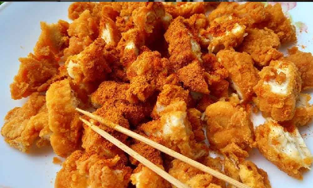 Patutlah buat ayam gunting tak menjadi! Salah guna tepung rupanya