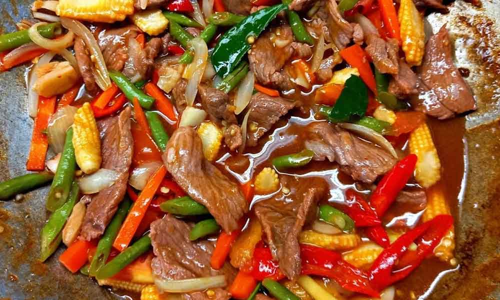 Paprik daging, rasa sama macam dekat kedai rupanya mudah dan jimat duit