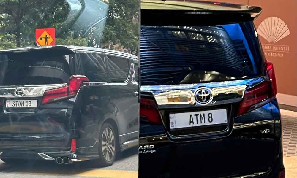 Rupanya ini pemilik nombor plat 'ATM 8' dan 'STOM 13'
