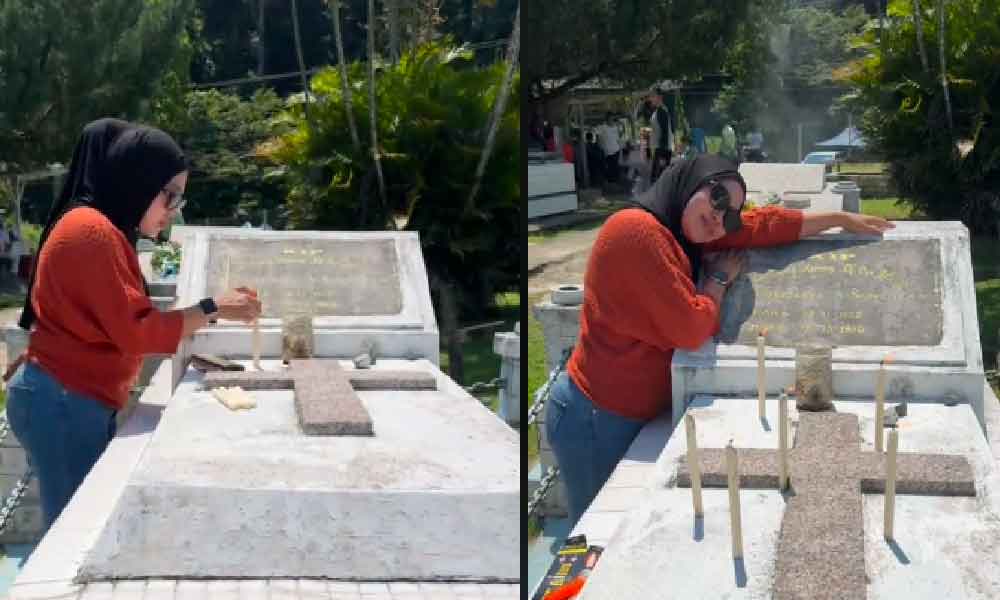 Wanita tampil beri penjelasan Selepas tular ziarah kubur Kristian