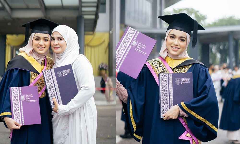 Si cantik bijak dedah impak nama unik dipanggil Sayang di dewan konvokesyen