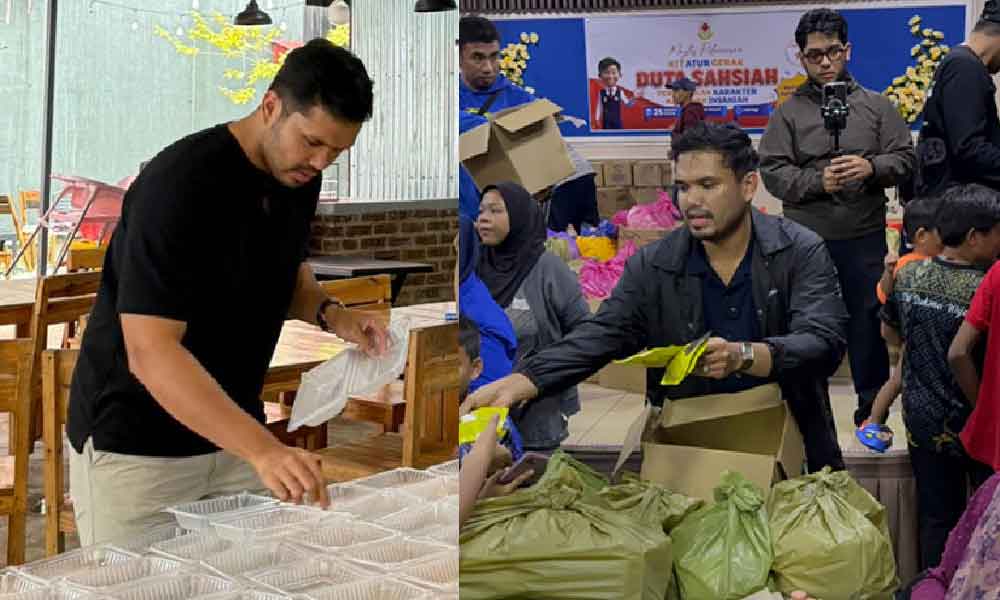 'Siapa hantar lampin berkulat ini?' Khairul Aming haramkan derma barang tak elok