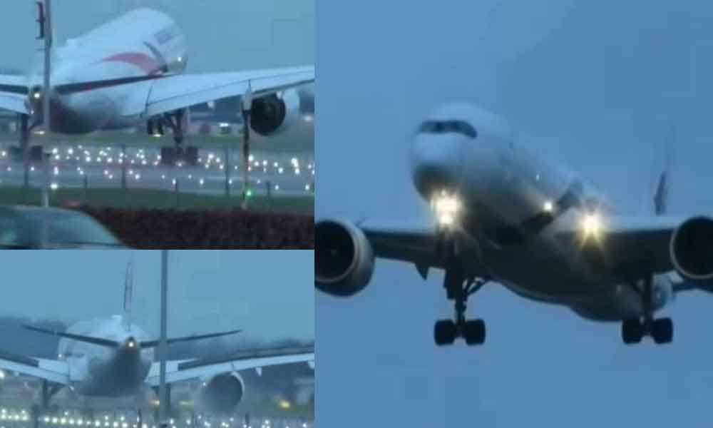 Tular pesawat MAS mendarat guna teknik ketam ketika angin kencang raih perhatian