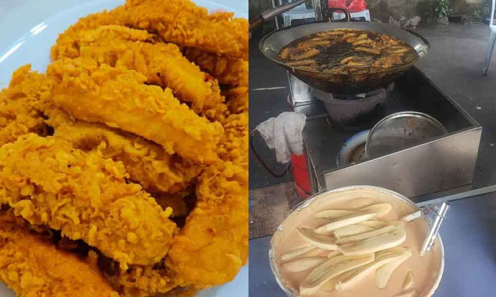 Cara masak pisang goreng sedap, rangup macam beli di kedai tepi jalan